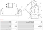 Starter TOYOTA YARIS