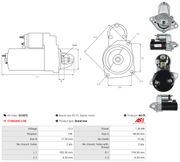 Starter CHEVROLET ORLANDO