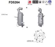 Ruß-/Partikelfilter, Abgasanlage OPEL ZAFIRA TOURER