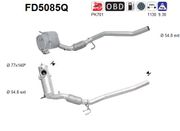 Ruß-/Partikelfilter, Abgasanlage AUDI Q3