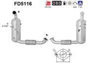 Ruß-/Partikelfilter, Abgasanlage FORD TOURNEO CONNECT / GRAND TOURNEO CONNECT