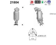 Katalysator OPEL ADAM
