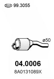 Katalysator AUDI COUPE