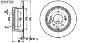 Bremsscheibe HYUNDAI SONATA