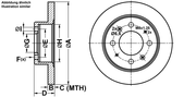 Bremsscheibe HYUNDAI ELANTRA