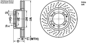 Bremsscheibe PORSCHE 911