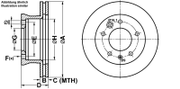 Bremsscheibe VW LT 28-35