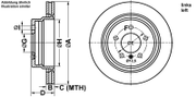 Bremsscheibe BMW 2
