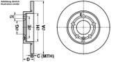 Bremsscheibe PowerDisc AUDI TT