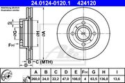 Bremsscheibe FORD SCORPIO