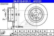 Bremsscheibe OPEL OMEGA