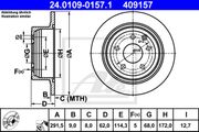 Bremsscheibe NISSAN EVALIA