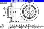 Bremsscheibe NISSAN QASHQAI / QASHQAI +2