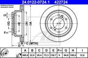 Bremsscheibe MITSUBISHI PAJERO PININ