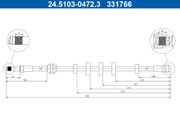 Bremsschlauch AUDI A6 Allroad