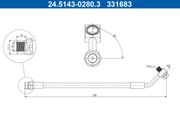 Bremsschlauch VW GOLF ALLTRACK