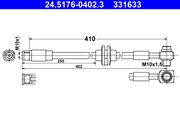 Bremsschlauch CHEVROLET CRUZE