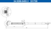 Bremsschlauch KIA PRO CEE D