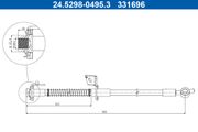 Bremsschlauch KIA PRO CEE D