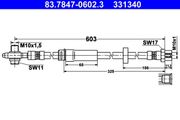 Bremsschlauch VW CC