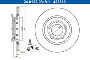 Bremsscheibe VW POLO