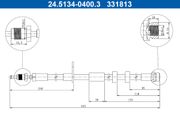 Bremsschlauch FORD C-MAX