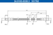 Bremsschlauch VOLVO 740