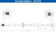 Bremsschlauch BMW X1