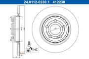 Bremsscheibe MERCEDES-BENZ GLA-KLASSE