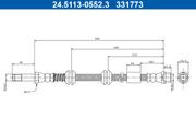 Bremsschlauch VW MULTIVAN