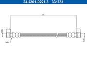 Bremsschlauch MERCEDES-BENZ S-KLASSE