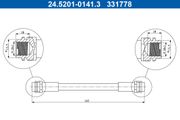 Bremsschlauch VW BORA