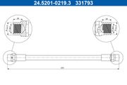 Bremsschlauch BMW 3