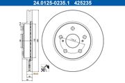 Bremsscheibe TOYOTA YARIS