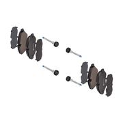 Bremsbelagsatz, Scheibenbremse MERCEDES-BENZ VIANO