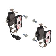 Bremsbelagsatz, Scheibenbremse ATE Ceramic VW LUPO