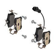 Bremsbelagsatz, Scheibenbremse VW LUPO