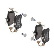 Bremsbelagsatz, Scheibenbremse ATE Ceramic CITROËN C4 CACTUS