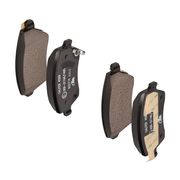 Bremsbelagsatz, Scheibenbremse NISSAN NOTE