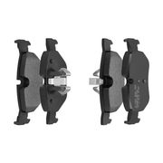 Bremsbelagsatz, Scheibenbremse BMW 02