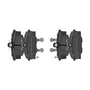 Bremsbelagsatz, Scheibenbremse FIAT SEICENTO / 600