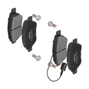 Bremsbelagsatz, Scheibenbremse PEUGEOT BIPPER