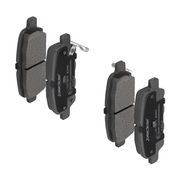 Bremsbelagsatz, Scheibenbremse NISSAN LEAF