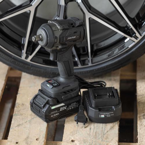 Produktbild für AKKU-Schlagschrauber-SET Brushless 21V 550Nm