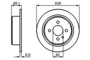 Bremsscheibe BMW X3