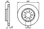 Bremsscheibe VOLVO 740