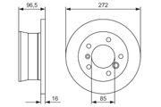 Bremsscheibe MERCEDES-BENZ SPRINTER