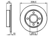 Bremsscheibe FORD