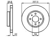 Bremsscheibe FIAT CROMA