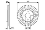 Bremsscheibe NISSAN NOTE